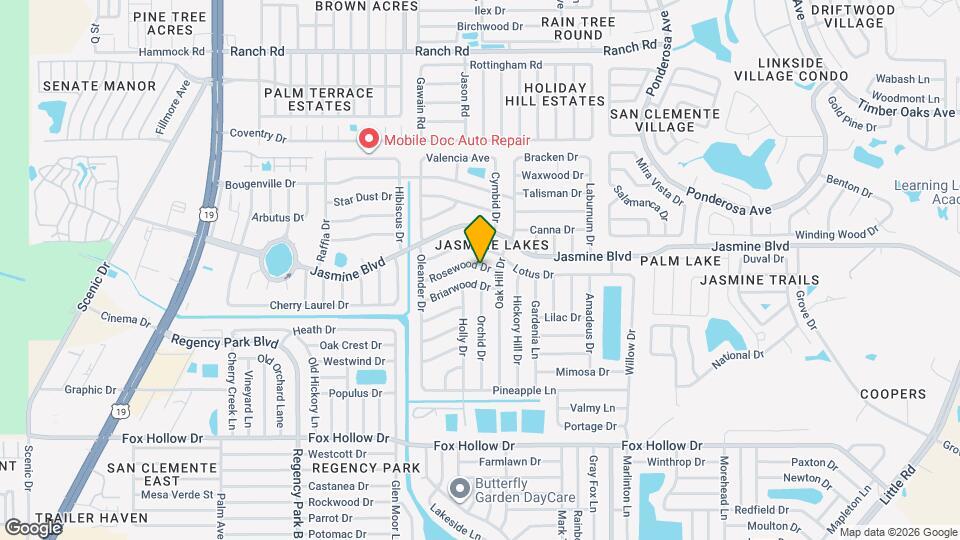 7634 Rosewood Dr Map and Location Details