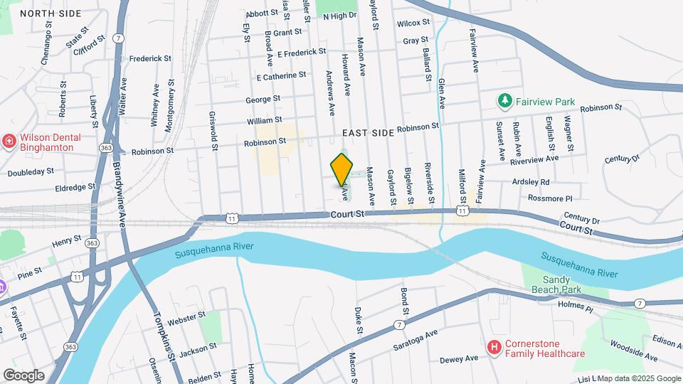 9 Howard Ave Mapa y Detalles de la Ubicación