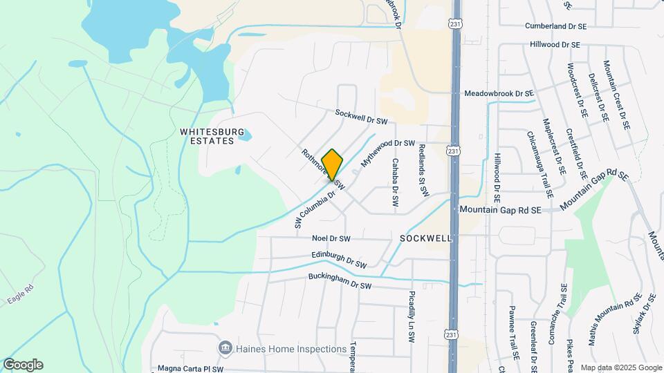 2205 Rothmore Dr SW Map and Location Details