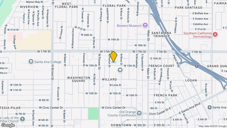 1502 Van Ness Ave Map and Location Details