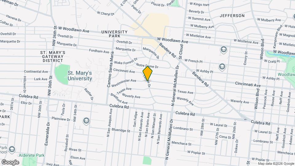 707 Tulane Dr Mapa y Detalles de la Ubicación