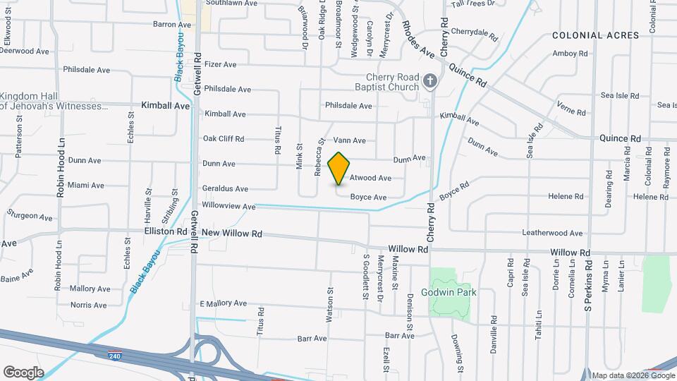 4190 Boyce Ave Map and Location Details