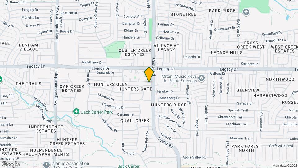 2109 Winslow Dr Map and Location Details