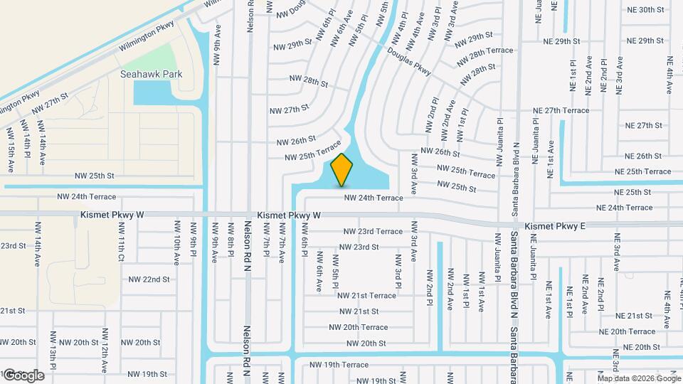 433 NW 24th Terrace Map and Location Details