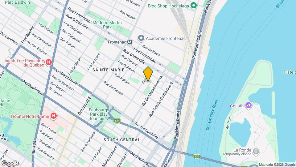 2381 Olivier-Robert Rue Map and Location Details