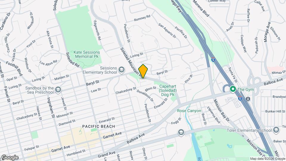 2324 Walmar Ln Map and Location Details