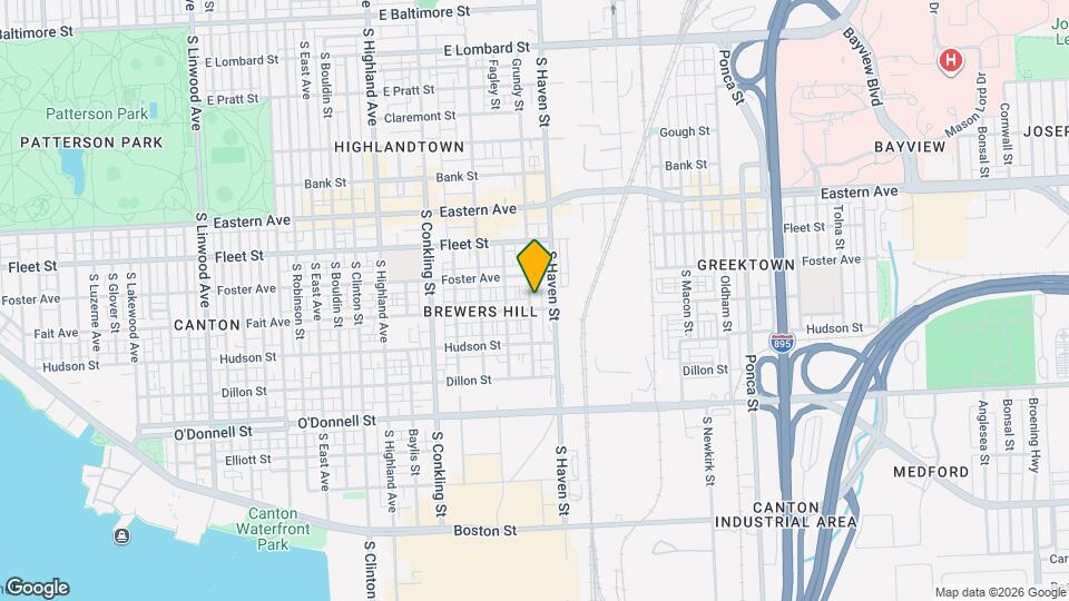 729 Grundy St Map and Location Details