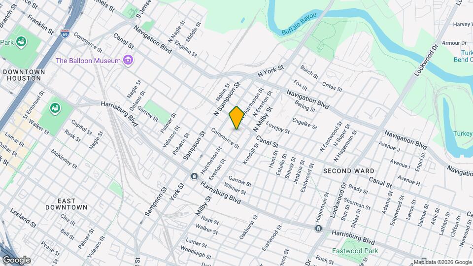 54 N Hutcheson St Map and Location Details