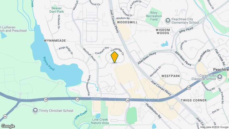 208 Turnbridge Cir Map and Location Details