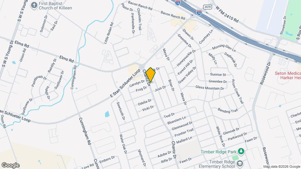 4403 Chantz Dr Map and Location Details