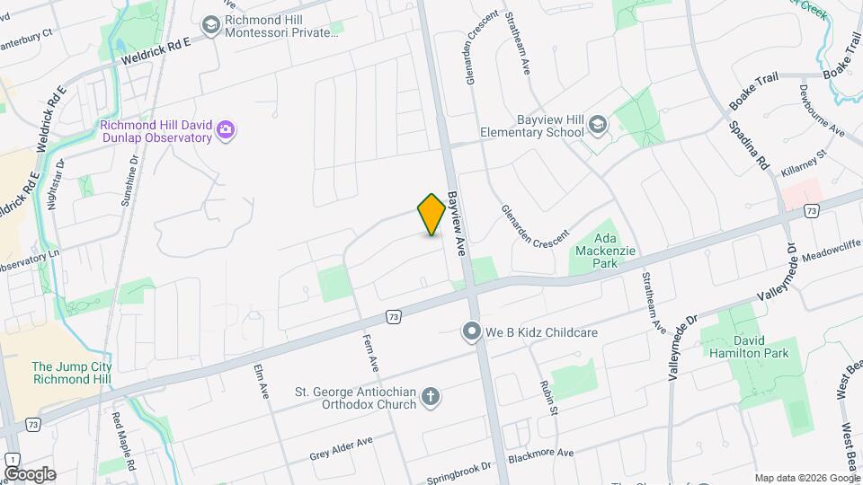 46 Elmsley Dr Map and Location Details