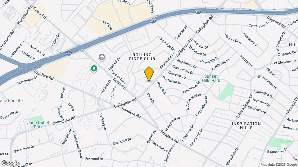 5423 Callaghan Map and Location Details