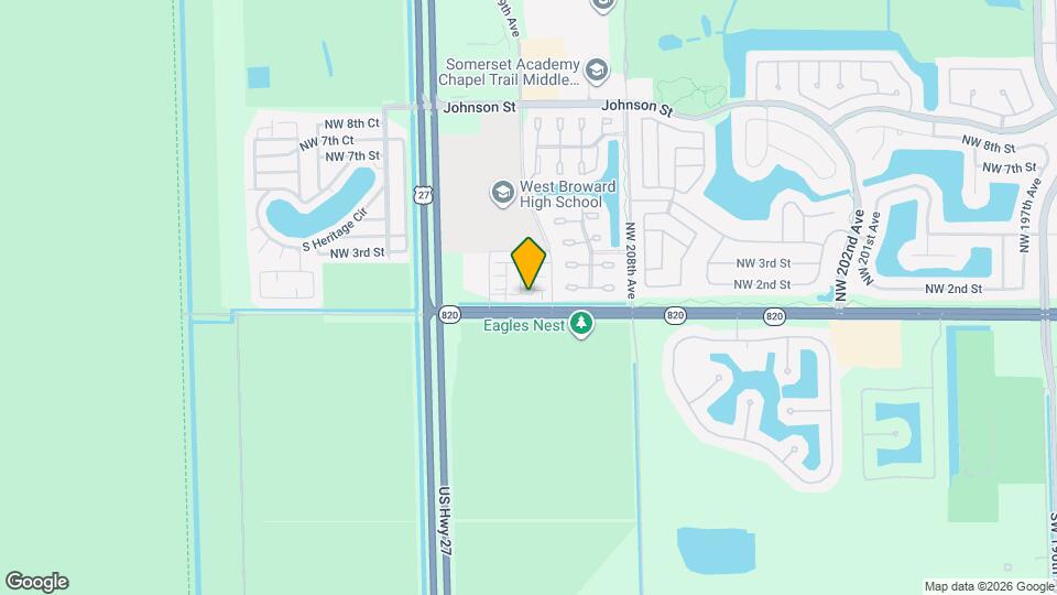 20930 NW 1st St Map and Location Details