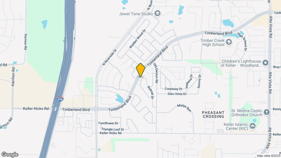 11829 Cottontail Dr Map and Location Details
