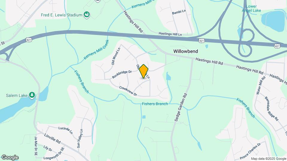 314 Stone Meadow Dr Map and Location Details