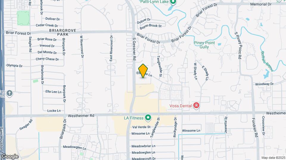 2401 S Gessner Rd Map and Location Details
