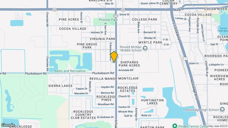 915 S Fiske Blvd Map and Location Details