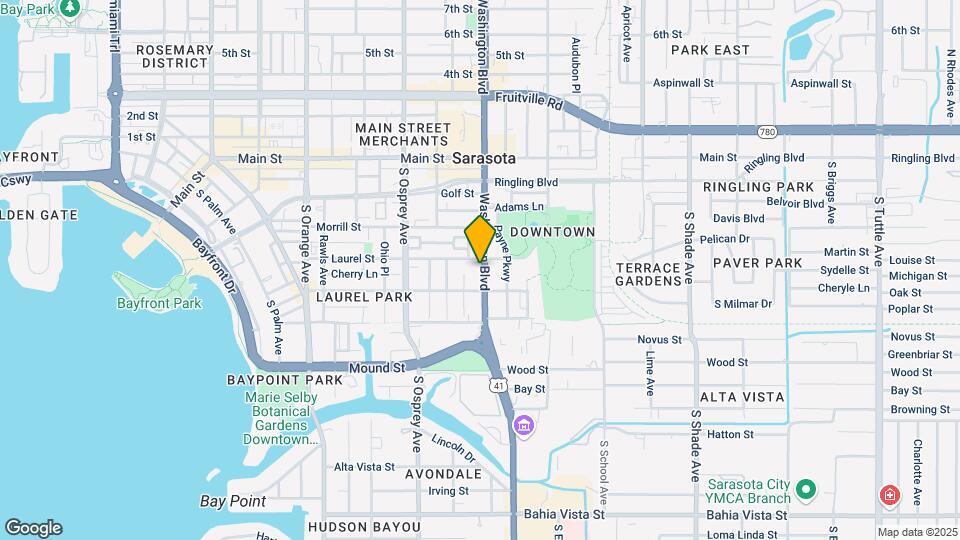 500 S Washington Blvd Map and Location Details