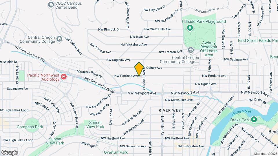 1529 NW Portland Ave Mapa y Detalles de la Ubicación