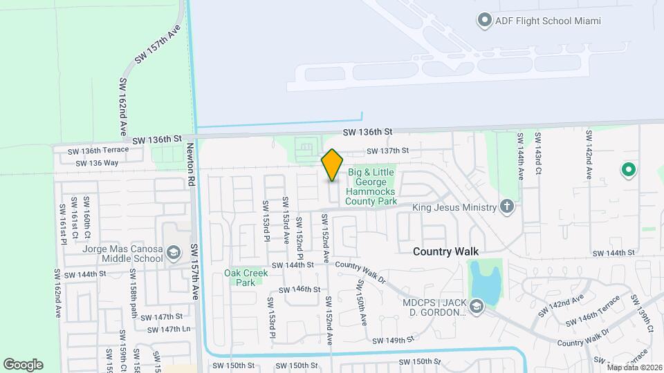 13925 SW 151st Ct Map and Location Details