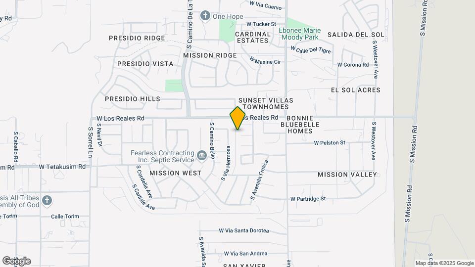 3098 W Placita De La Roseta Mapa y Detalles de la Ubicación