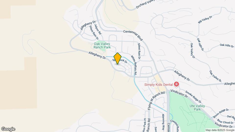 6950 Peyote Way Map and Location Details