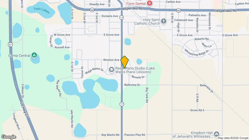 505 Ridge Manor Dr Map and Location Details