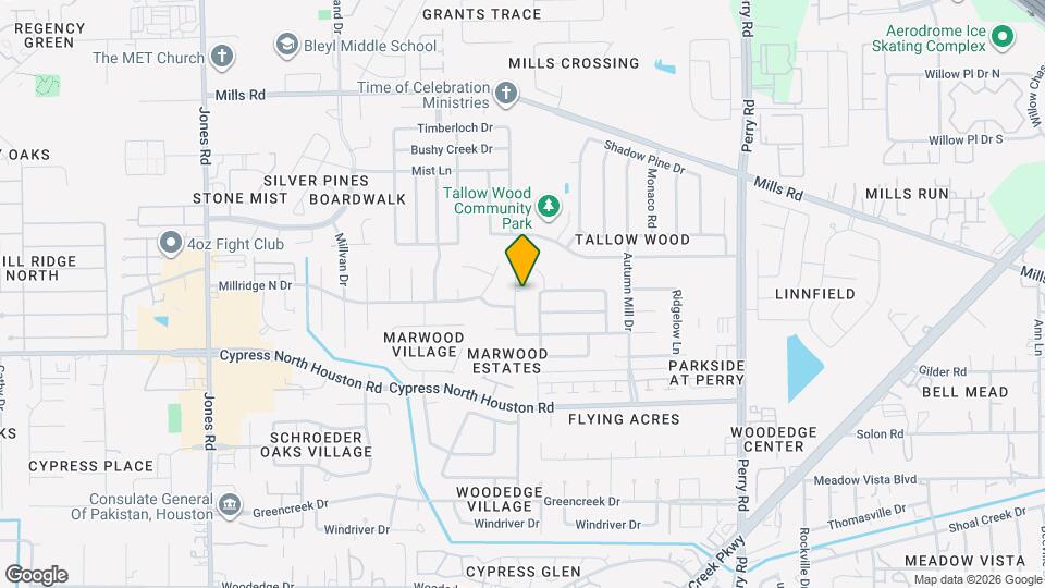 12510 Mill Ln Dr Map and Location Details