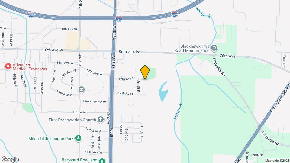 328 E 12 Ave Map and Location Details