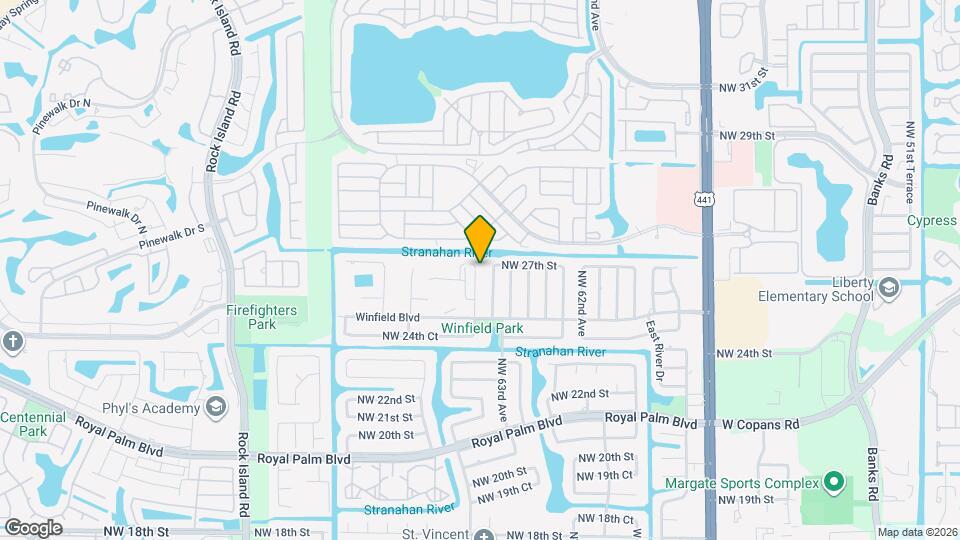 2678 NW 65th Ave Map and Location Details