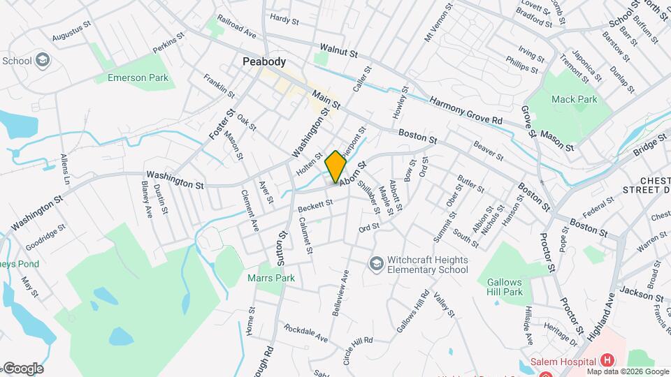 43 Aborn St Map and Location Details