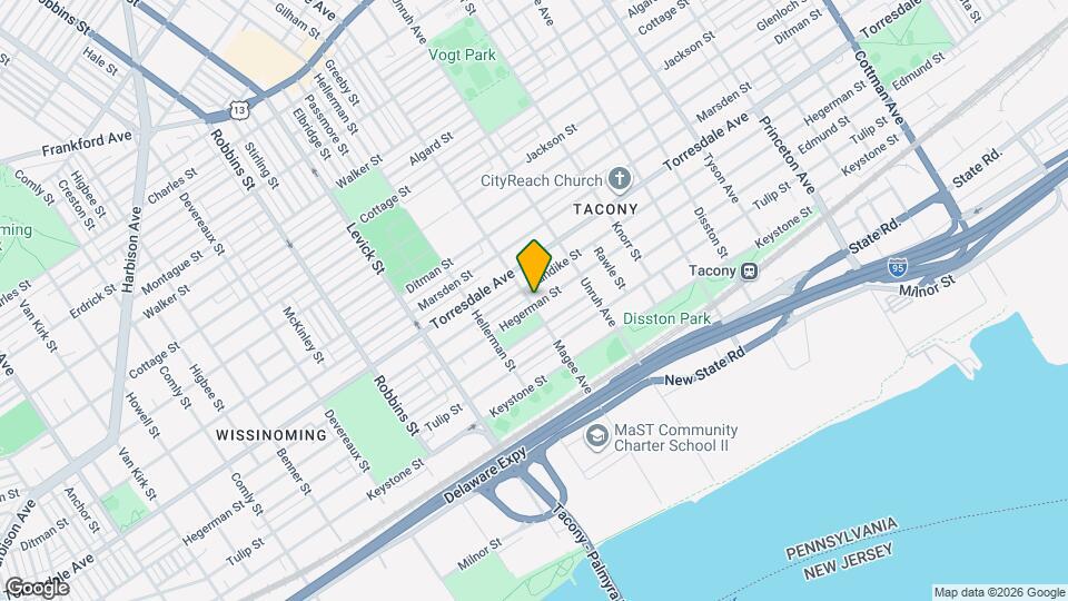 6600 Hegerman St, Unit 1 Map and Location Details