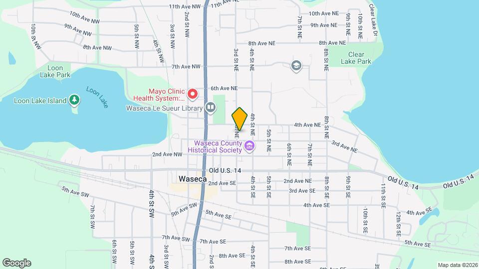 304 3rd St NE, Unit Apt A Map and Location Details