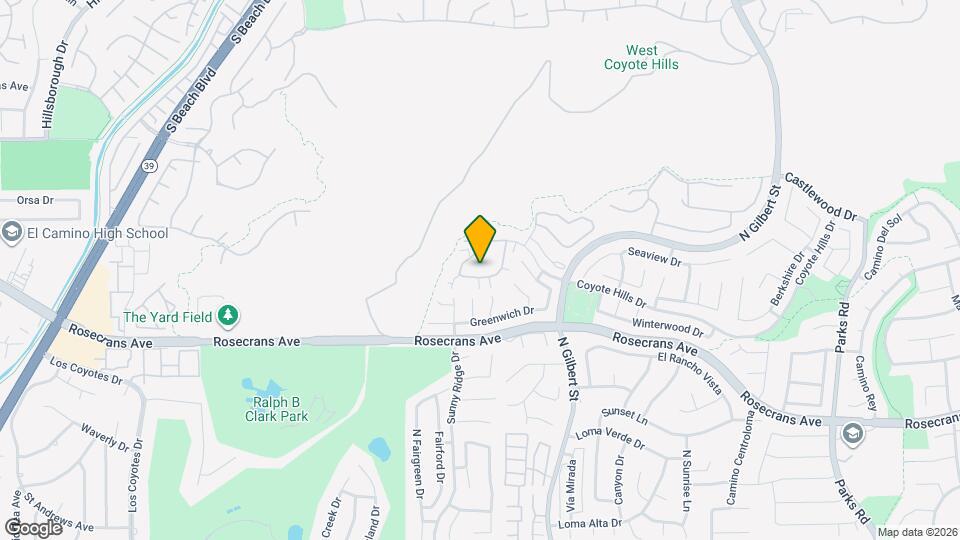 2423 Coventry Cir Mapa y Detalles de la Ubicación