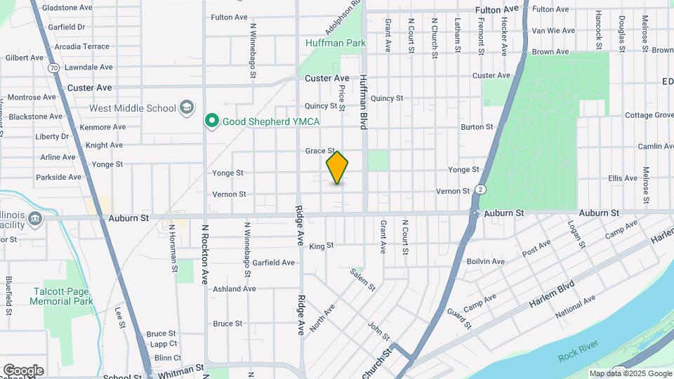 1602 Price St Map and Location Details