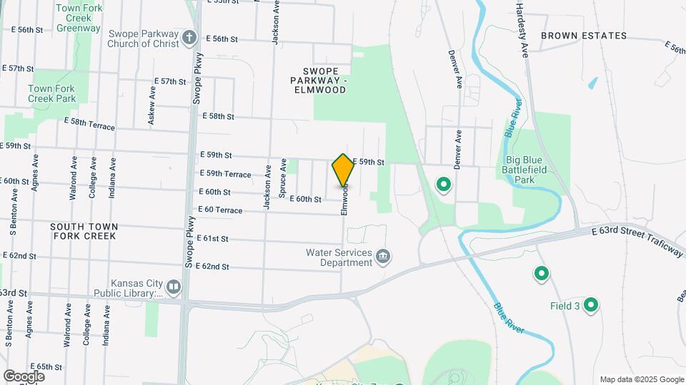 5934 Elmwood Ave Map and Location Details