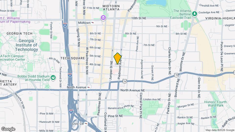 164 4th St NE Map and Location Details