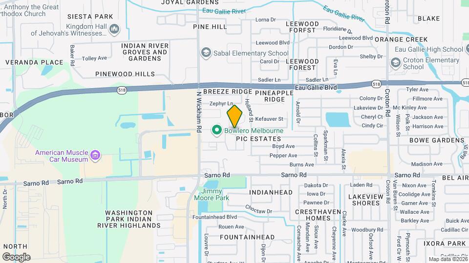 2794 Rhonda Ln Mapa y Detalles de la Ubicación