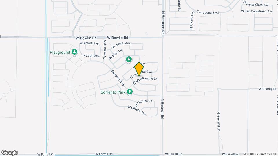 37020 W Mondragone Ln Map and Location Details