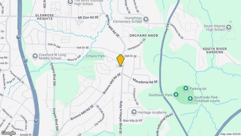 543 Monticello Blvd SE Map and Location Details