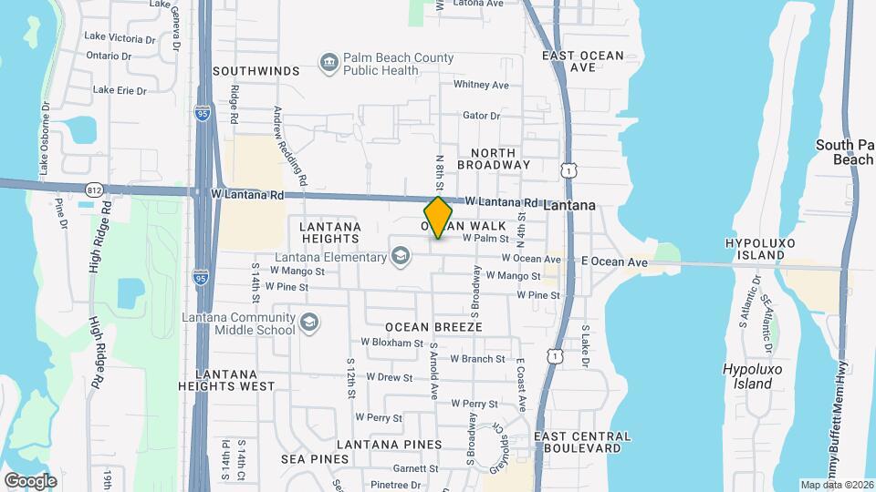 717 W Ocean Ave Map and Location Details