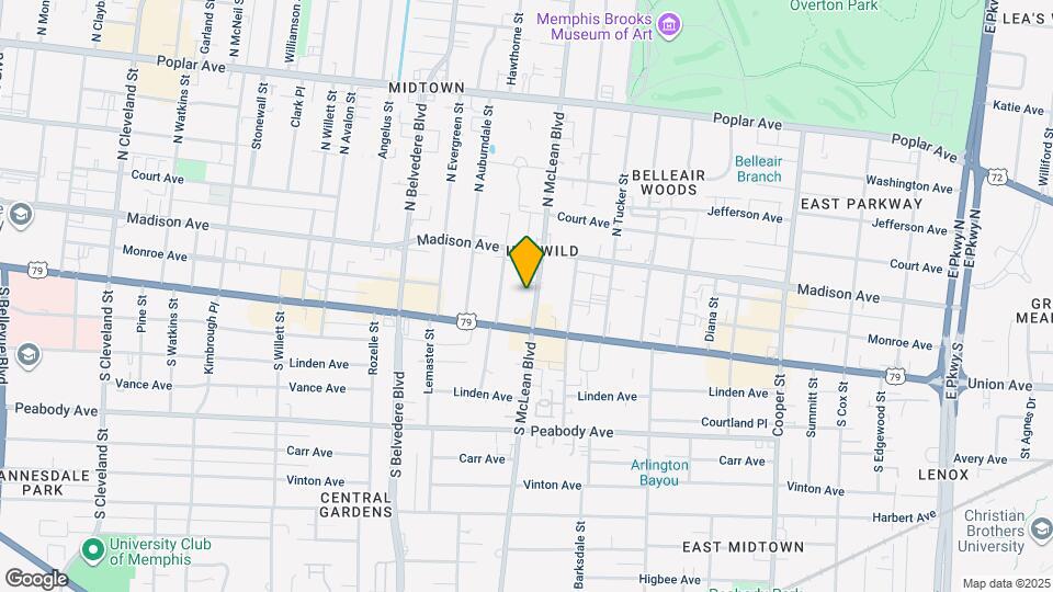 41 S McLean Blvd, Unit #3 upstairs Map and Location Details