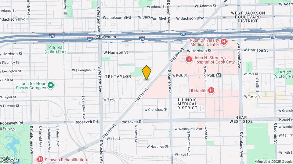 2143 W Bowler St Map and Location Details