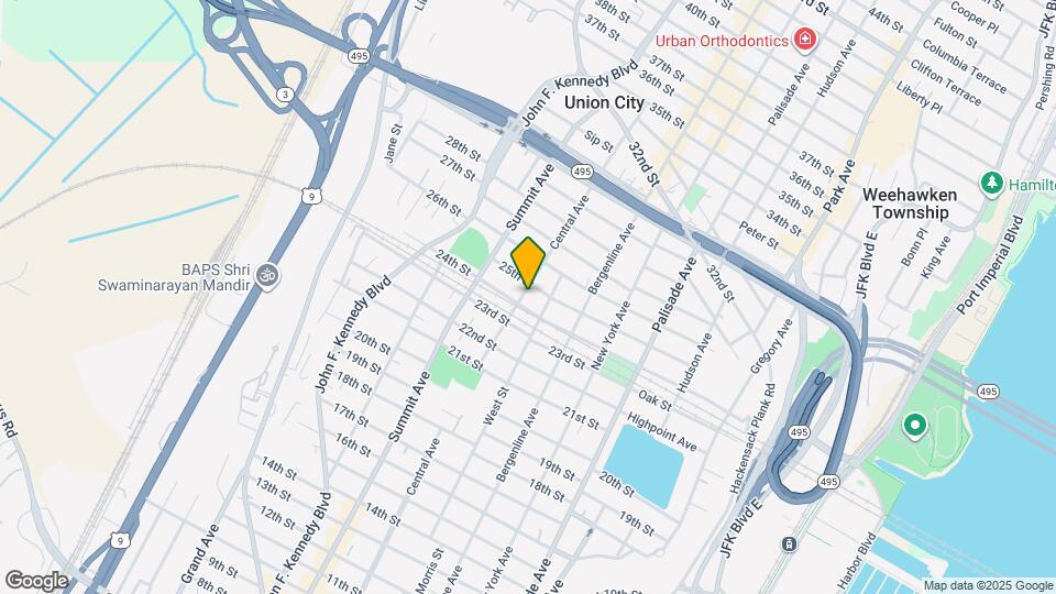 2408 Central Ave Map and Location Details