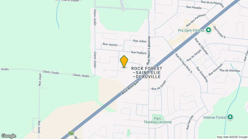 1639-1645 Rachel-Lussier Rue Map and Location Details