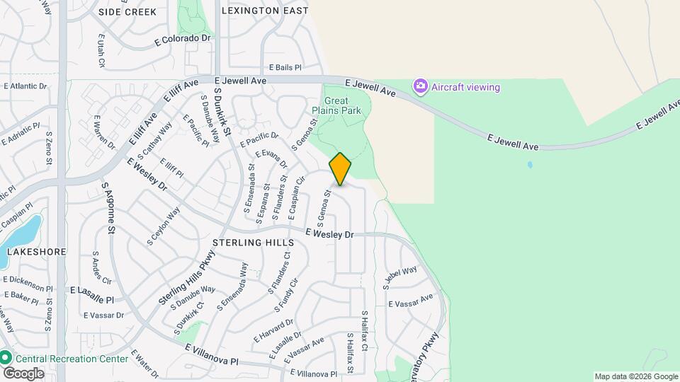 2176 S Gibralter Way Map and Location Details