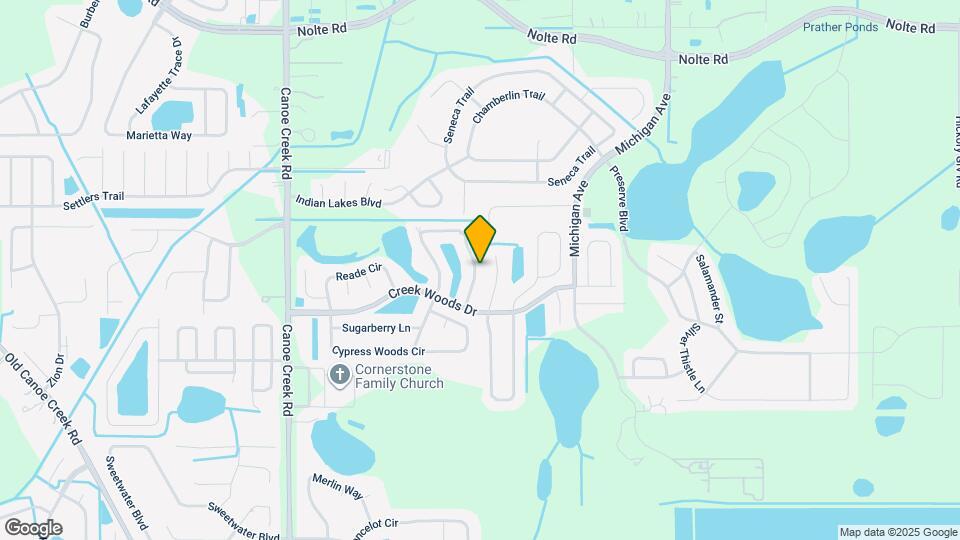 1329 Woodlake Cir Map and Location Details