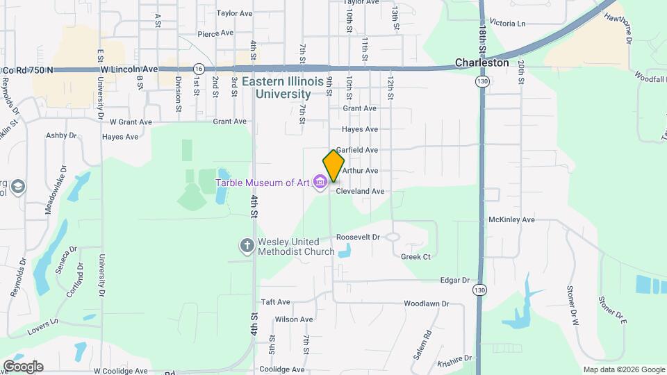 903 Cleveland Ave, Unit East Map and Location Details