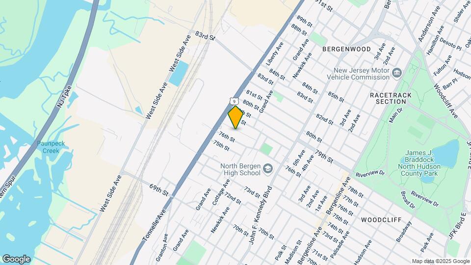 1603 77th St Map and Location Details