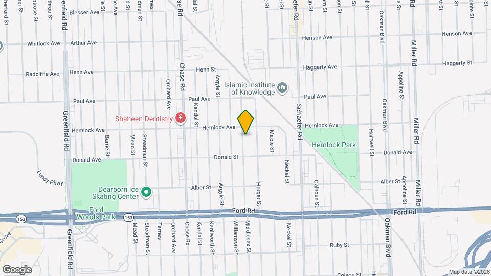 6120 Middlesex St Map and Location Details